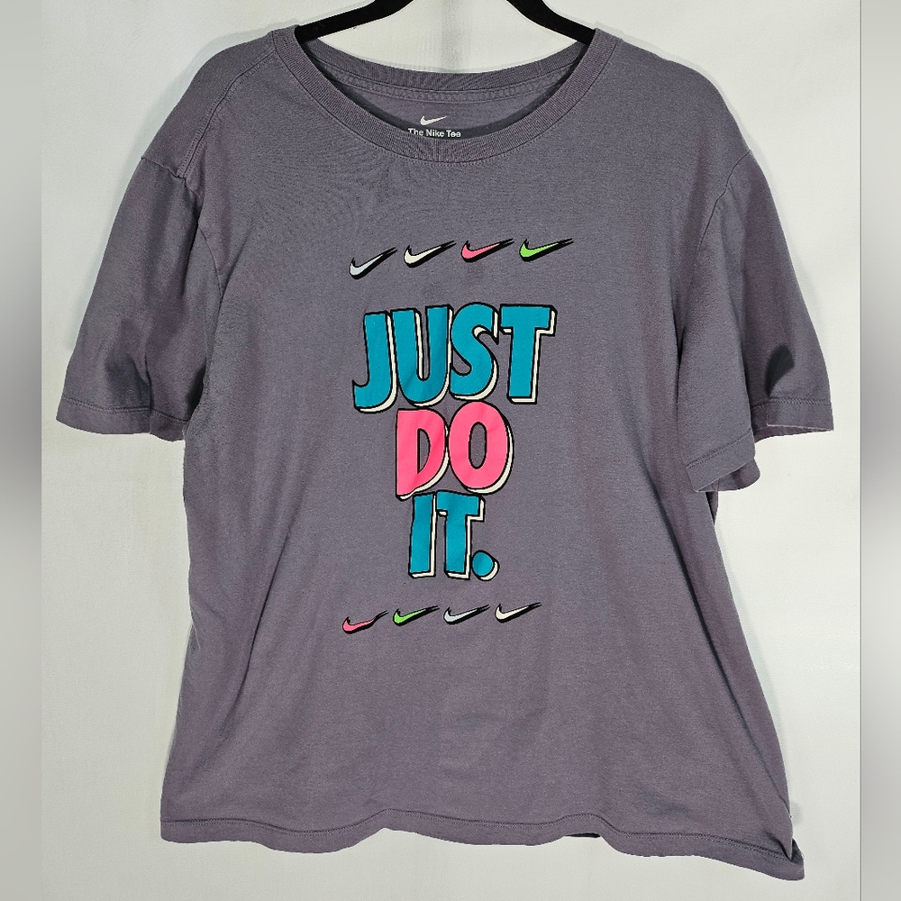 Nike "Just Do It" Multi-Swoosh T-Shirt